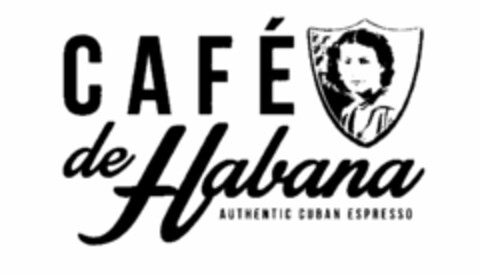 CAFÉ DE HABANA AUTHENTIC CUBAN ESPRESSO Logo (USPTO, 30.09.2015)