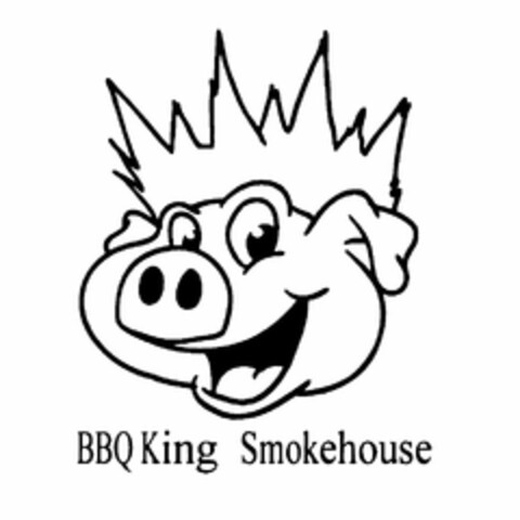 BBQ KING SMOKEHOUSE Logo (USPTO, 10/14/2015)