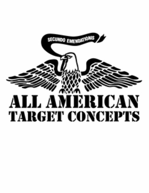 ALL AMERICAN TARGET CONCEPTS SECUNDO EMENDATIONS Logo (USPTO, 10.12.2015)