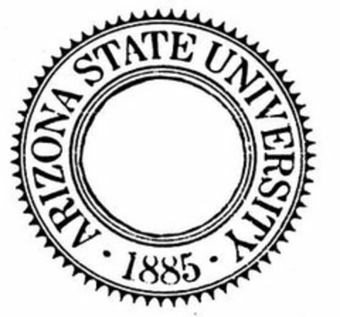 ARIZONA STATE UNIVERSITY · 1885 · Logo (USPTO, 22.03.2016)