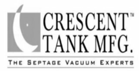 CRESCENT TANK MFG. THE SEPTAGE VACUUM EXPERTS Logo (USPTO, 24.06.2016)