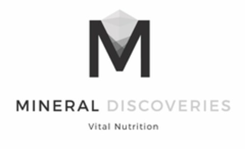 M MINERAL DISCOVERIES VITAL NUTRITION Logo (USPTO, 07/14/2016)