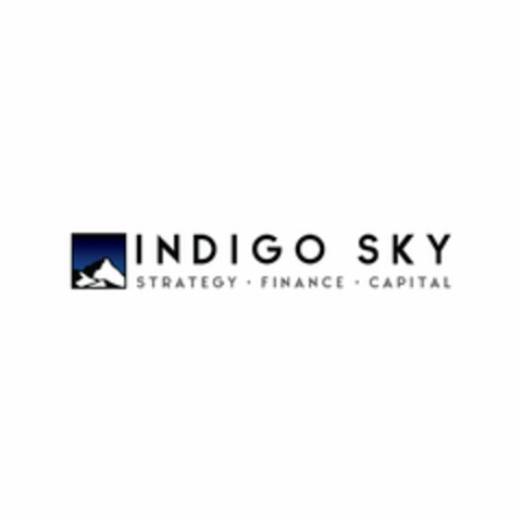 INDIGO SKY STRATEGY · FINANCE · CAPITAL Logo (USPTO, 11/28/2016)