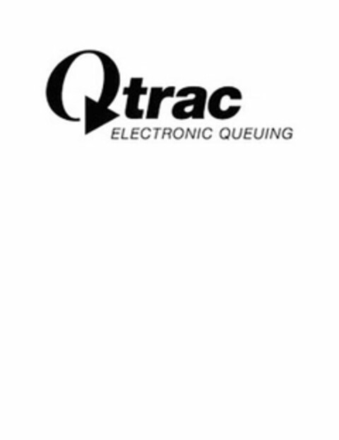 QTRAC ELECTRONIC QUEUING Logo (USPTO, 18.01.2017)