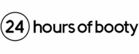 24 HOURS OF BOOTY Logo (USPTO, 03/27/2017)