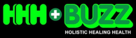 HHH + BUZZ HOLISTIC HEALING HEALTH Logo (USPTO, 13.07.2017)