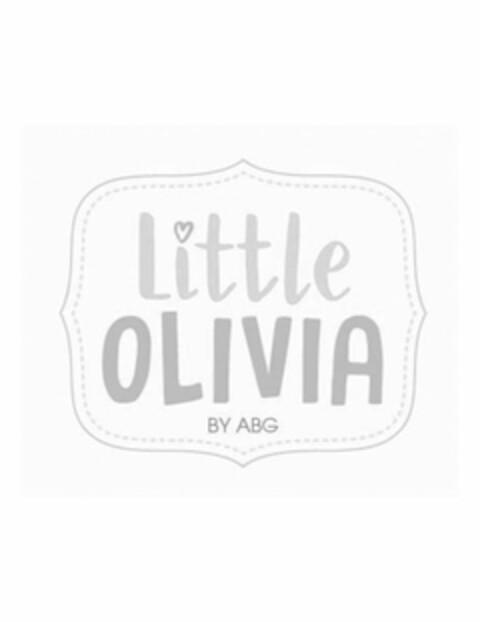 LITTLE OLIVIA BY ABG Logo (USPTO, 17.08.2017)