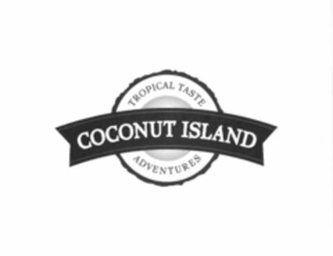 COCONUT ISLAND TROPICAL TASTE ADVENTURES Logo (USPTO, 29.08.2017)
