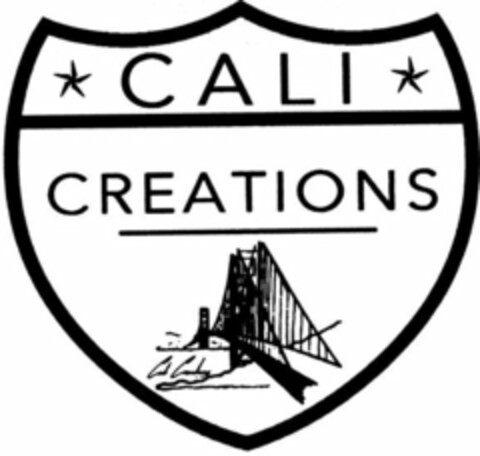 CALI CREATIONS CALI CREATIONS Logo (USPTO, 11/12/2017)