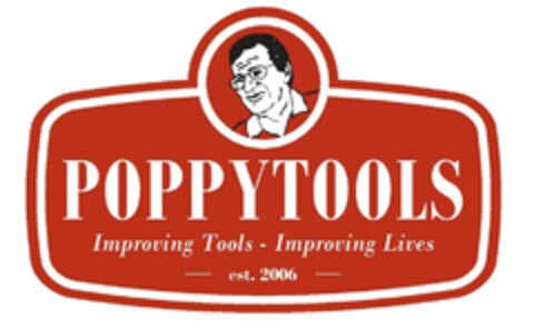 POPPYTOOLS IMPROVING TOOLS IMPROVING LIVES EST. 2006 Logo (USPTO, 17.01.2018)