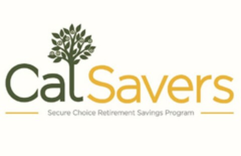 CALSAVERS SECURE CHOICE RETIREMENT SAVINGS PROGRAM Logo (USPTO, 23.02.2018)