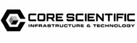 C CORE SCIENTIFIC INFRASTRUCTURE & TECHNOLOGY Logo (USPTO, 31.05.2018)