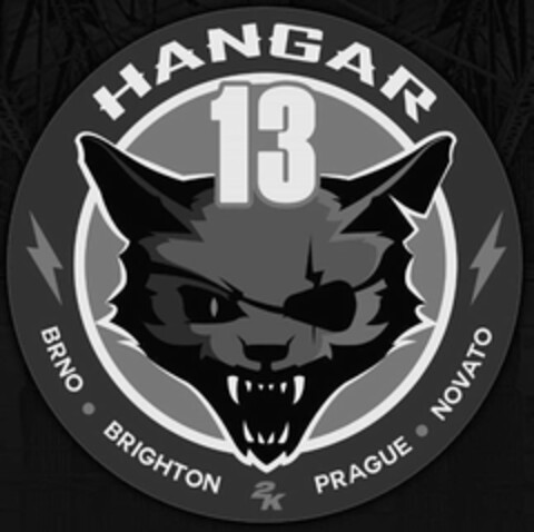 HANGAR 13 BRNO BRIGHTON 2K PRAGUE NOVATO Logo (USPTO, 14.08.2019)