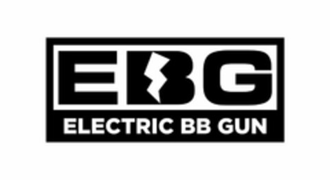 EBG ELECTRIC BB GUN Logo (USPTO, 25.10.2019)