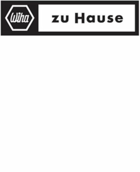 WIHA ZU HAUSE Logo (USPTO, 11.02.2020)