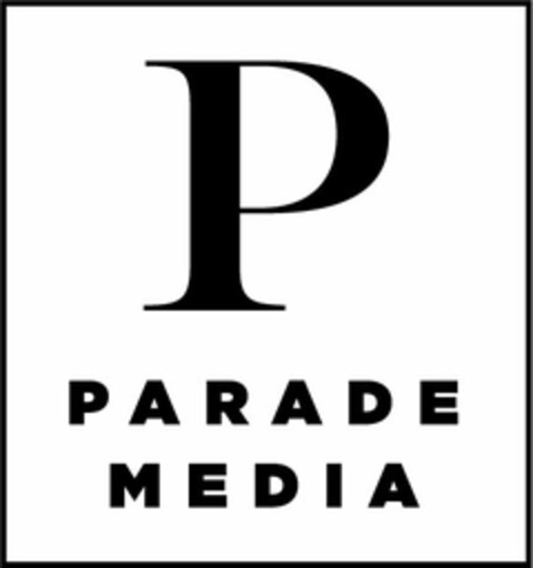 P PARADE MEDIA Logo (USPTO, 14.02.2020)