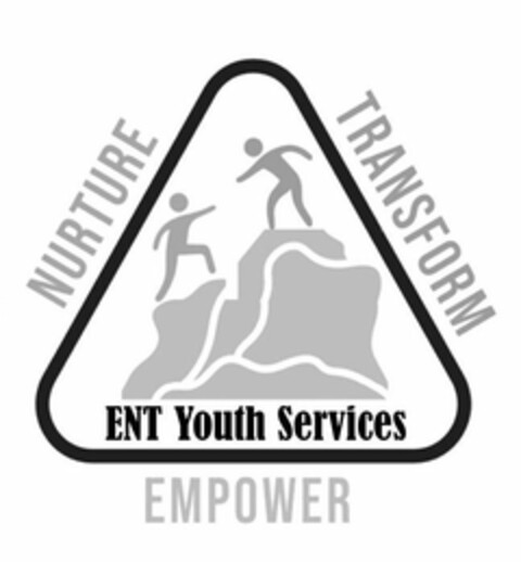 ENT YOUTH SERVICES, EMPOWER NURTURE TRANSFORM Logo (USPTO, 23.06.2020)