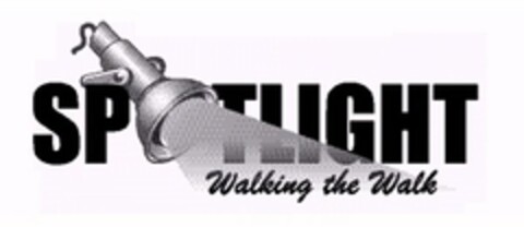 SPOTLIGHT WALKING THE WALK Logo (USPTO, 14.01.2009)