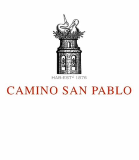 CAMINO SAN PABLO HAB-ESTD 1876 Logo (USPTO, 04/20/2010)