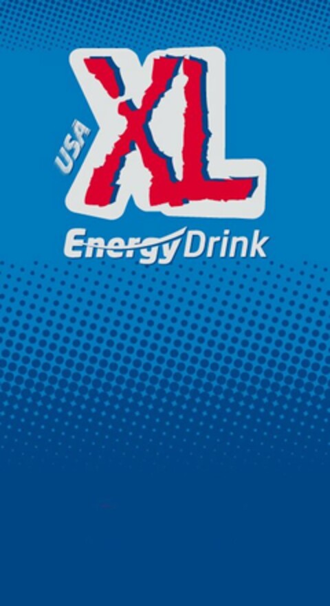 USA XL ENERGY DRINK Logo (USPTO, 06/24/2010)