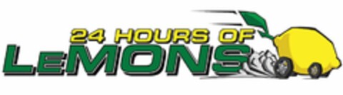 24 HOURS OF LEMONS Logo (USPTO, 10.09.2010)