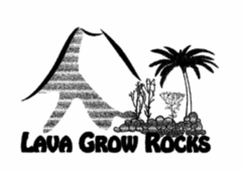 LAVA GROW ROCKS Logo (USPTO, 13.01.2011)