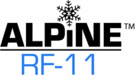 ALPINE RF-11 Logo (USPTO, 03.05.2011)