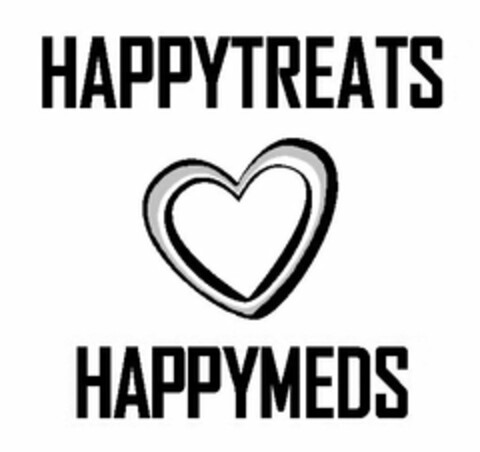 HAPPYTREATS HAPPYMEDS Logo (USPTO, 03.08.2011)