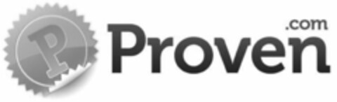 P PROVEN.COM Logo (USPTO, 08.08.2011)