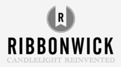 R RIBBONWICK CANDLELIGHT REINVENTED Logo (USPTO, 08/22/2011)