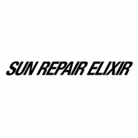 SUN REPAIR ELIXIR Logo (USPTO, 09/09/2011)