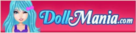 DOLL MANIA.COM Logo (USPTO, 13.07.2012)