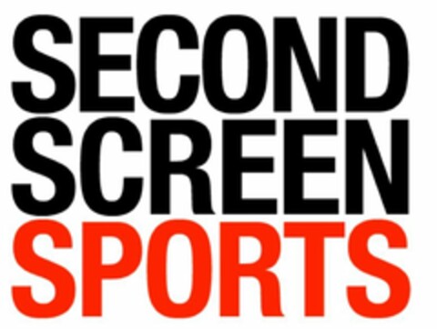 SECOND SCREEN SPORTS Logo (USPTO, 14.12.2012)