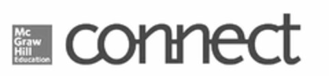 MCGRAW HILL EDUCATION CONNECT Logo (USPTO, 02/13/2013)