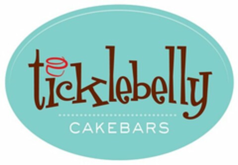 TICKLEBELLY CAKEBARS Logo (USPTO, 10.07.2013)