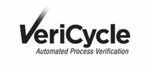 VERICYCLE AUTOMATED PROCESS VERIFICATION Logo (USPTO, 13.08.2013)