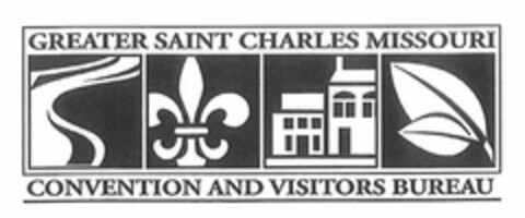 GREATER SAINT CHARLES MISSOURI CONVENTION AND VISITORS BUREAU Logo (USPTO, 26.02.2014)