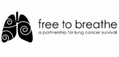 FREE TO BREATHE A PARTNERSHIP FOR LUNG CANCER SURVIVAL Logo (USPTO, 10.03.2014)