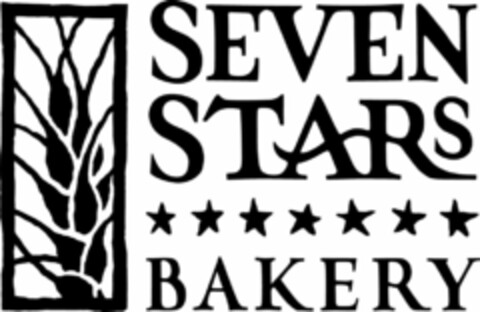 SEVEN STARS BAKERY Logo (USPTO, 12.05.2014)