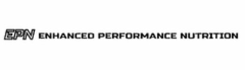 EPN ENHANCED PERFORMANCE NUTRITION Logo (USPTO, 10/06/2014)
