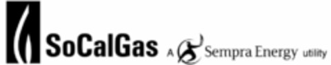 SOCALGAS A SEMPRA ENERGY UTILITY Logo (USPTO, 10/30/2014)