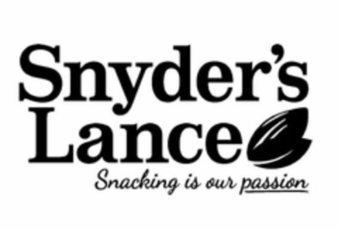 SNYDER'S LANCE SNACKING IS OUR PASSION Logo (USPTO, 02/18/2015)