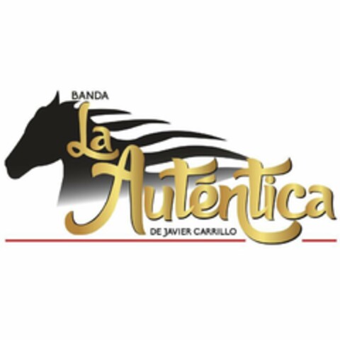 BANDA LA AUTENTICA DE JAVIER CARRILLO Logo (USPTO, 29.06.2015)