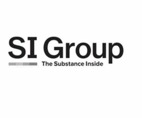 SI GROUP THE SUBSTANCE INSIDE Logo (USPTO, 01.07.2015)