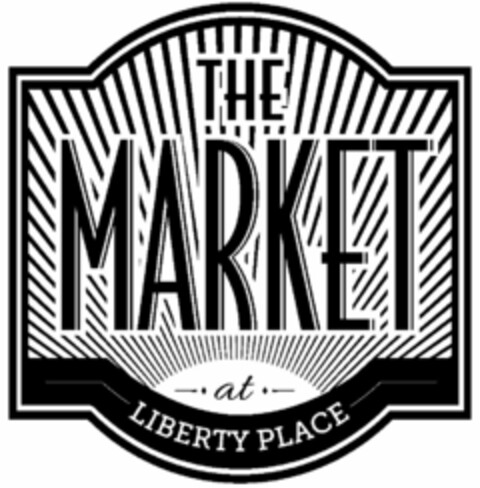 THE MARKET AT LIBERTY PLACE Logo (USPTO, 07/15/2015)