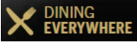 DINING EVERYWHERE Logo (USPTO, 07.08.2015)