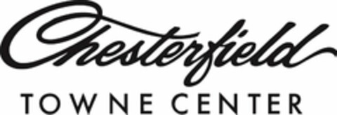 CHESTERFIELD TOWNE CENTER Logo (USPTO, 10/19/2015)