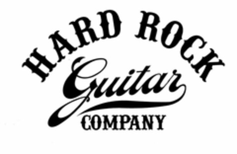 HARD ROCK GUITAR COMPANY Logo (USPTO, 06.07.2016)