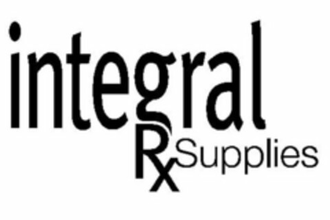 INTEGRAL RXSUPPLIES Logo (USPTO, 28.02.2017)