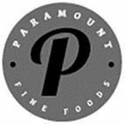 · P · PARAMOUNT FINE FOODS Logo (USPTO, 28.04.2017)